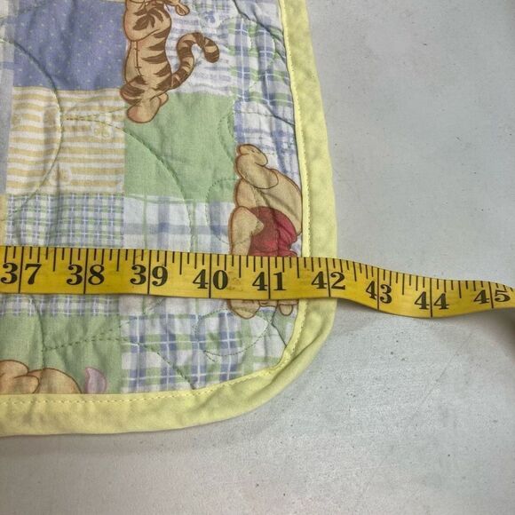 Artisan Handcrafted Baby Blanket Winnie The Pooh Characters All My Friends Size - Picture 7 of 8